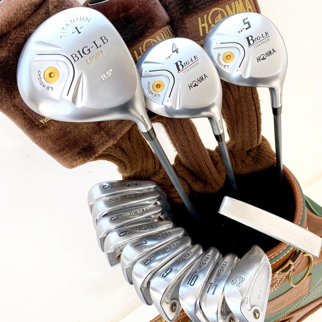 豪華】HONMA ホンマ BIG-LB メンズ ゴルフ クラブ 初心者 セット
