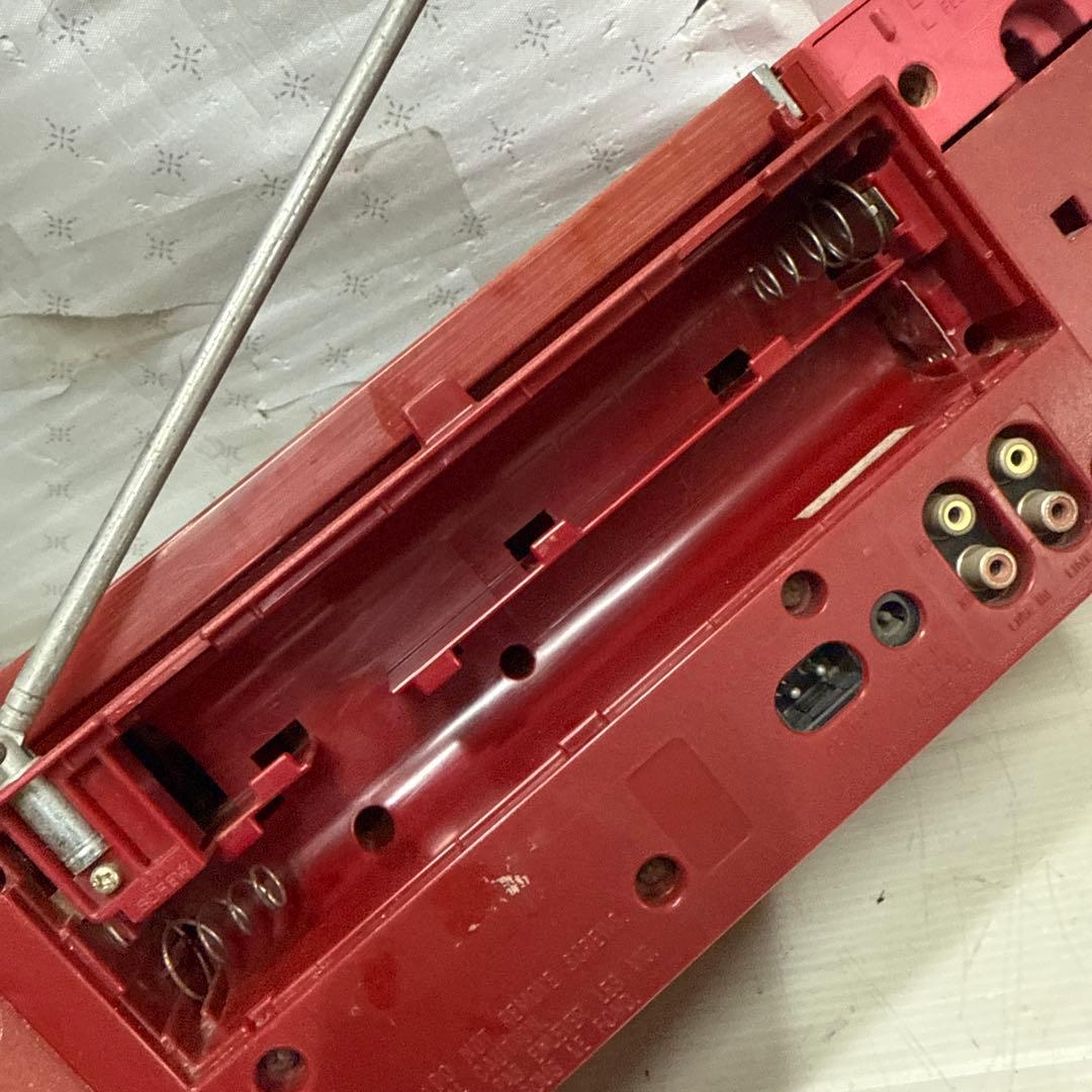 National RX-C50 ナショナル レッド ラジカセ 昭和レトロ - メルカリ