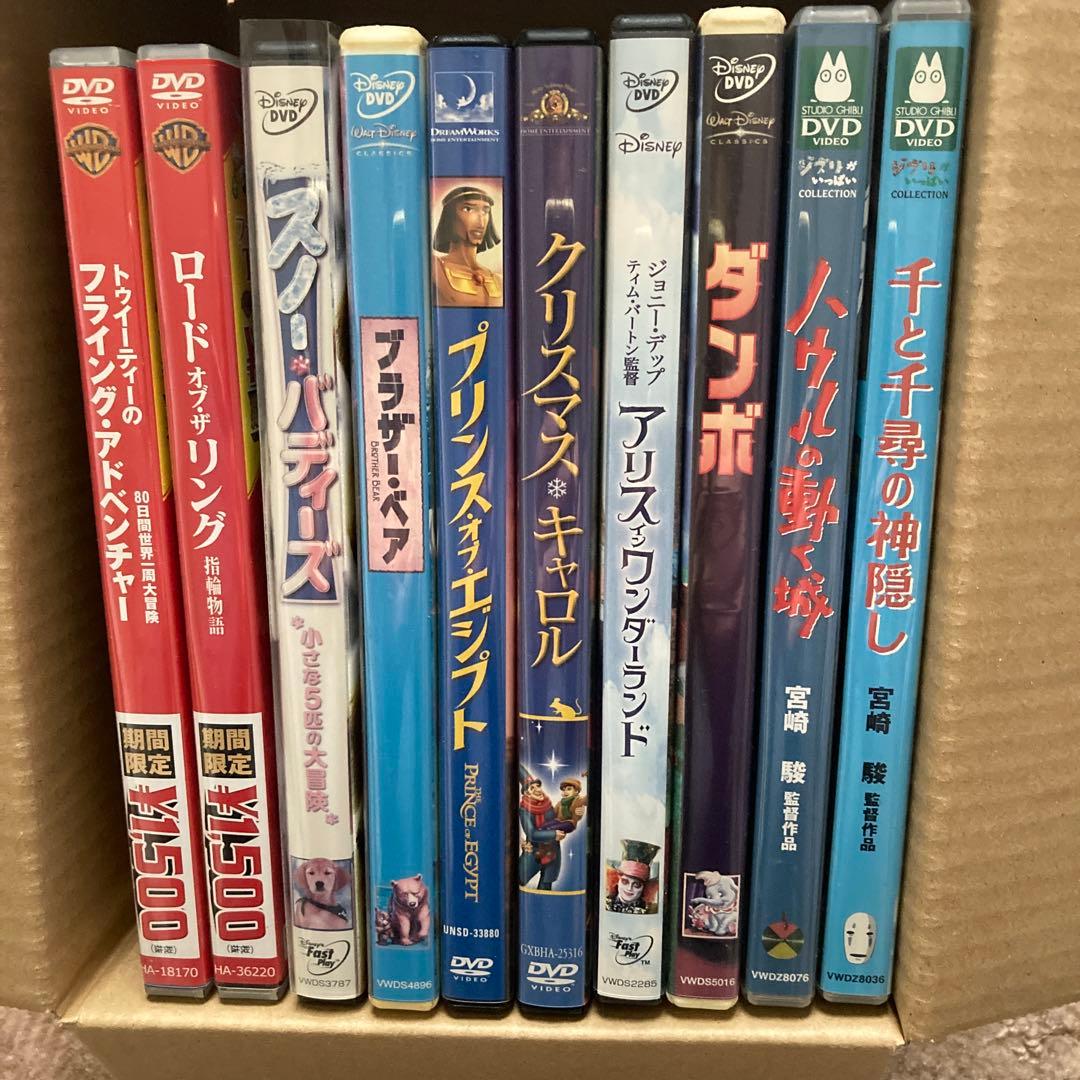 ジブリ、ディズニーなど子供向けDVDまとめ売り！ - メルカリ