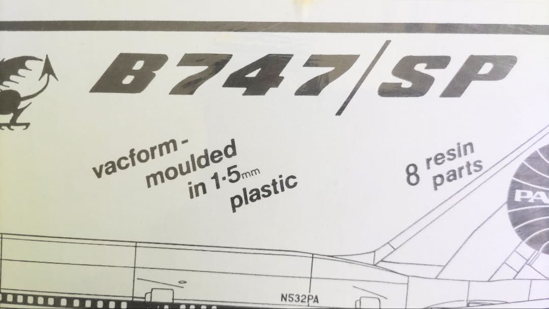 Welsh Models 1/144 B747/SP パンナム - メルカリ