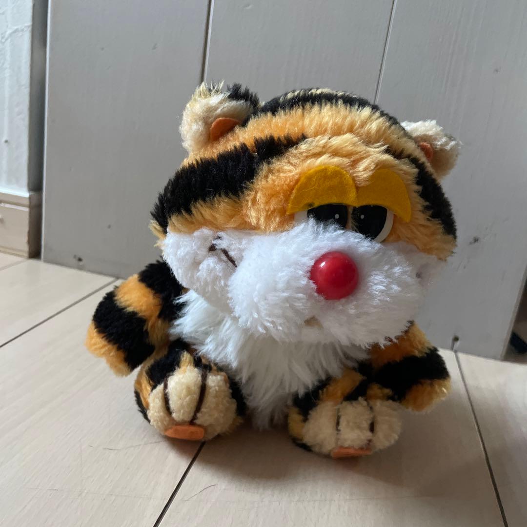 プチアムール♡昭和レトロ♡トラのぬいぐるみ⚠️今週末処分予定