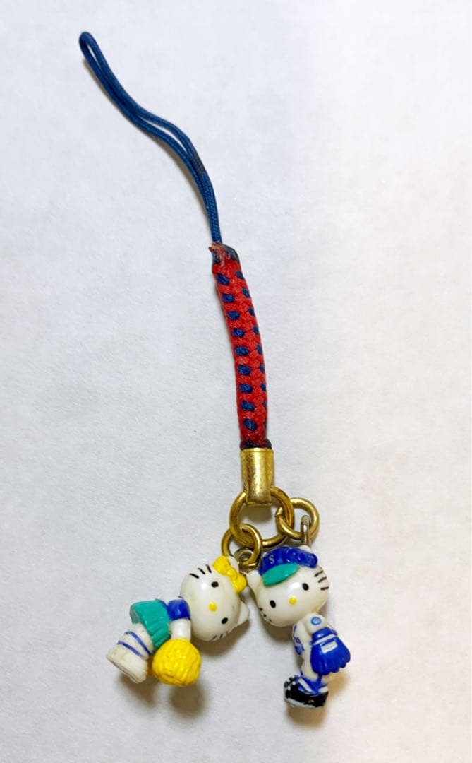 ハローキティ ディアダニエル シアトルマリナーズ 根付 ストラップ