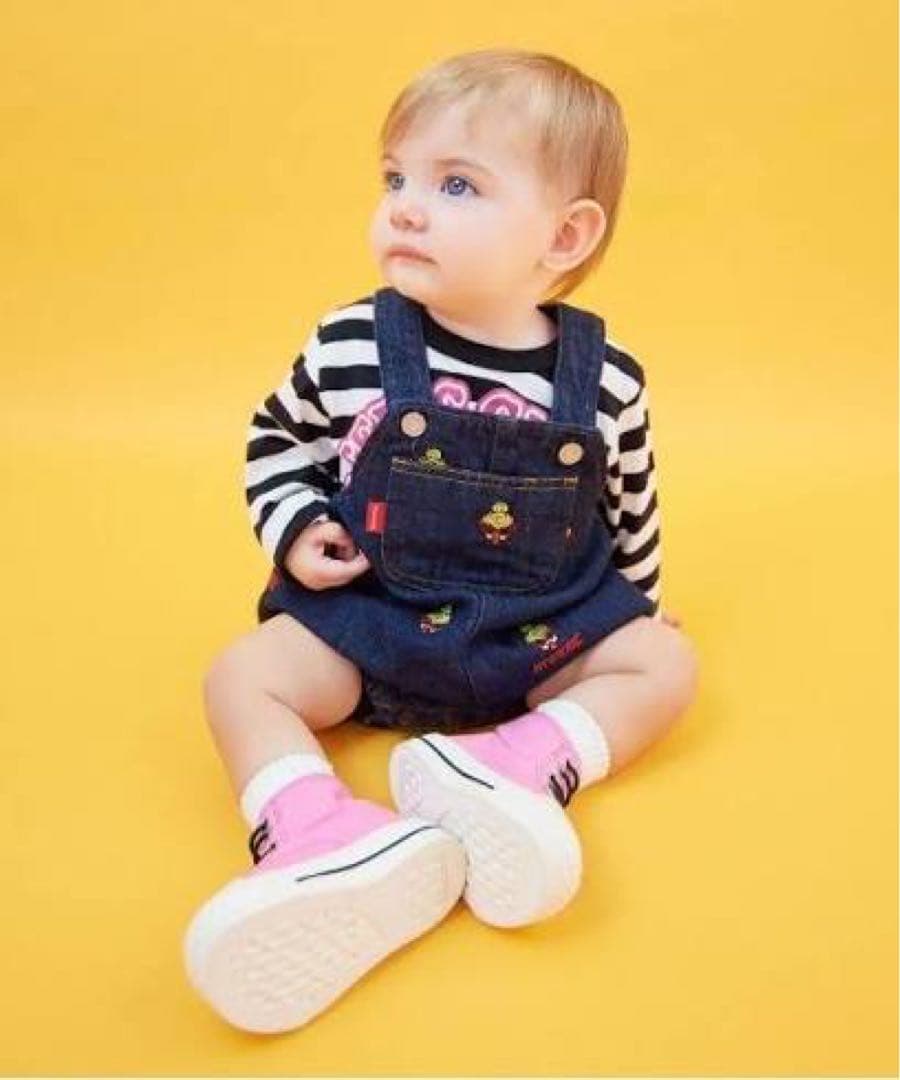 HYSTERIC MINI 刺繍デニム ダルマ インディゴ 美品 - メルカリ