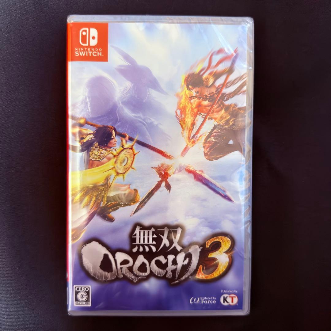 超希少・新品未開封】Switch 無双OROCHI3 完全美品 シュリンク付
