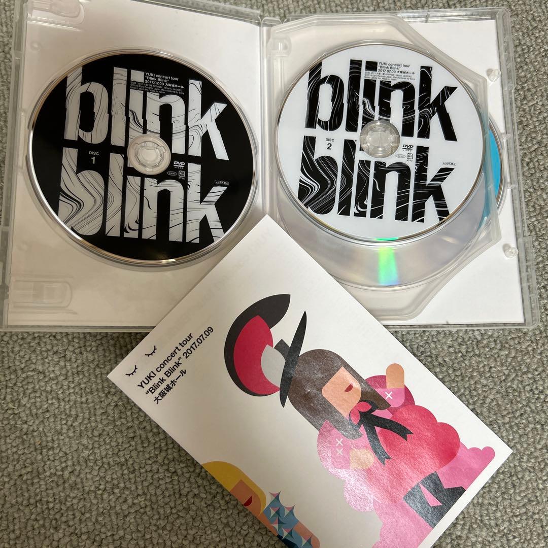 YUKI blink blink ライブDVD 、CD付き - メルカリ