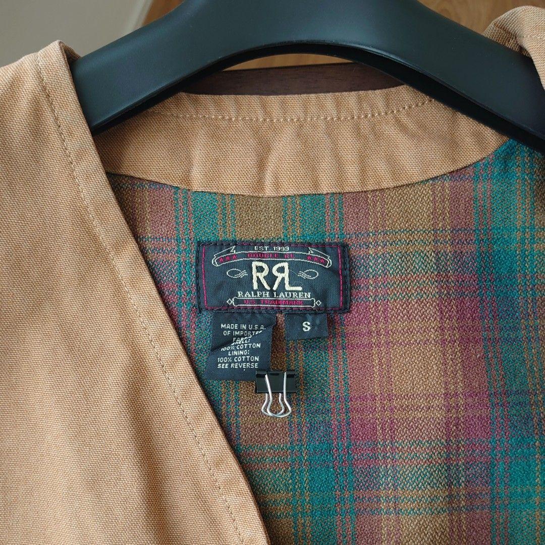 超美品☆RRL（ダブルアールエル） ベスト☆USA SIZE S（JPM）米国製