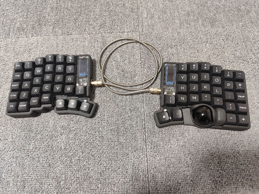 keyball61 完成品 静音・テンティングカスタム - メルカリ