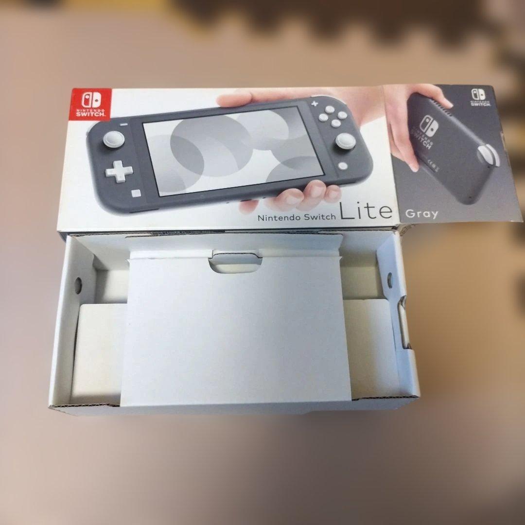 空箱】Nintendo Switch Lite グレー - メルカリ