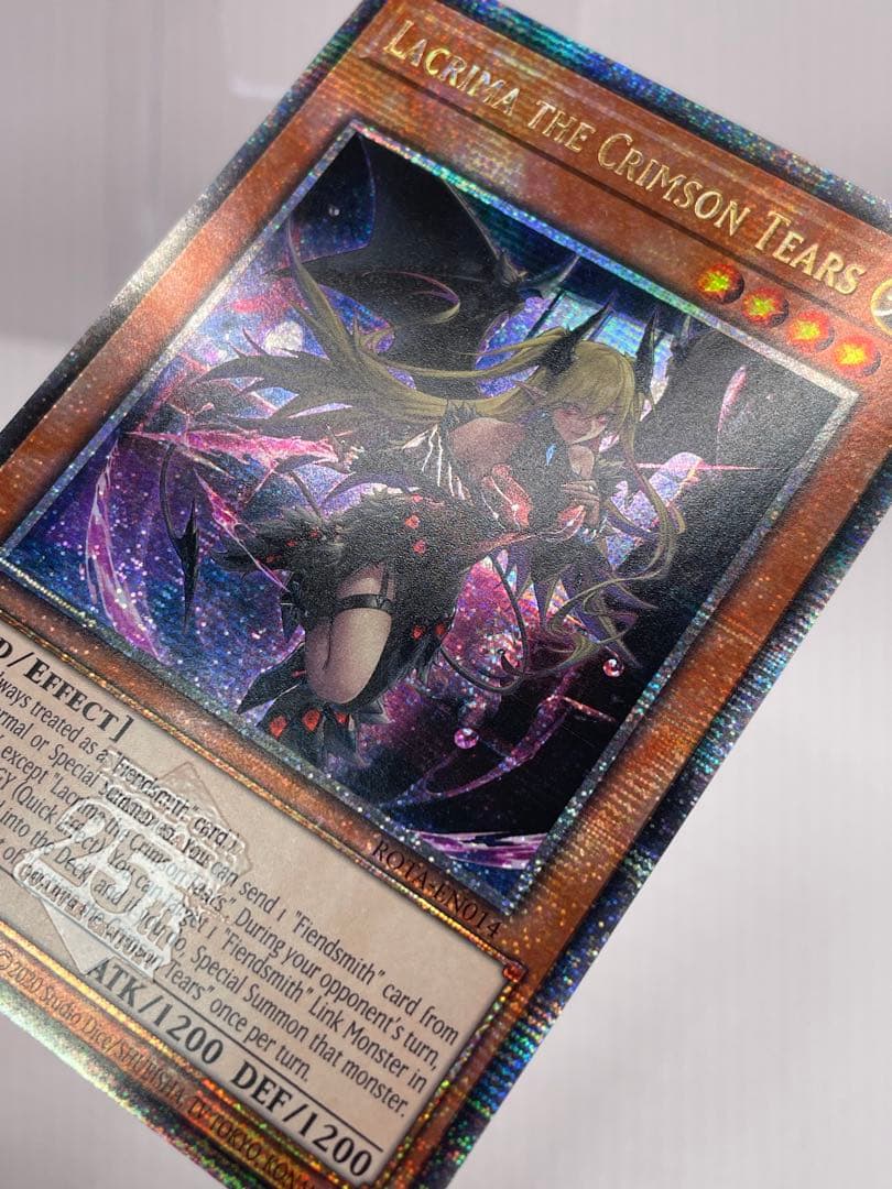 EU版 紅涙の魔ラクリモーサ 25thシークレット 遊戯王 - メルカリ
