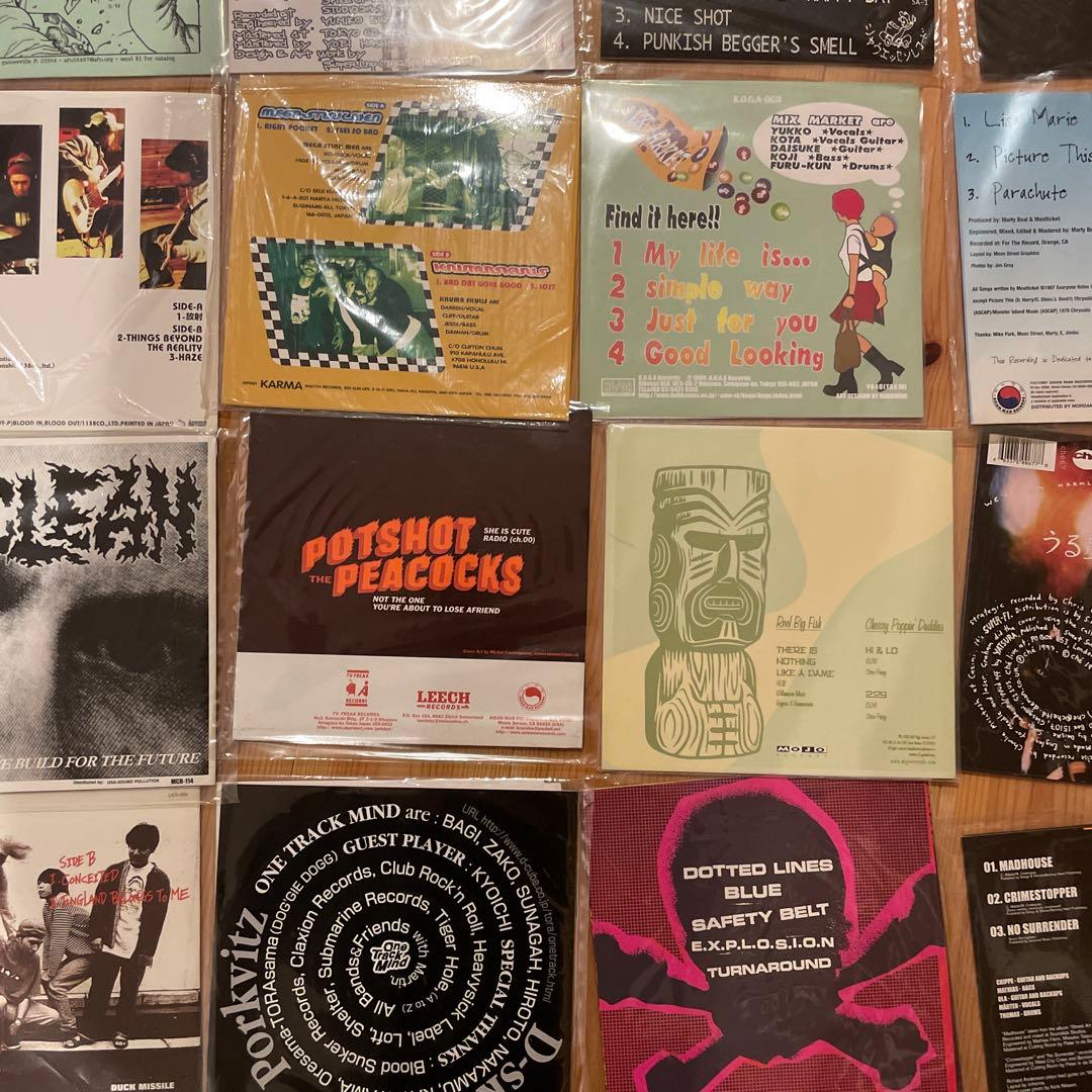 パンク 7インチレコード25枚セット J-PUNK スカコア ミクスチャー 小島