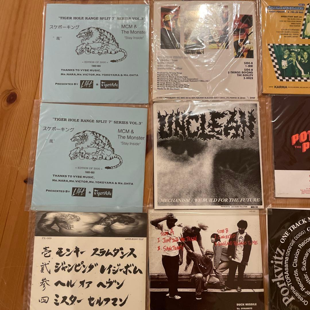 パンク 7インチレコード25枚セット J-PUNK スカコア ミクスチャー 小島