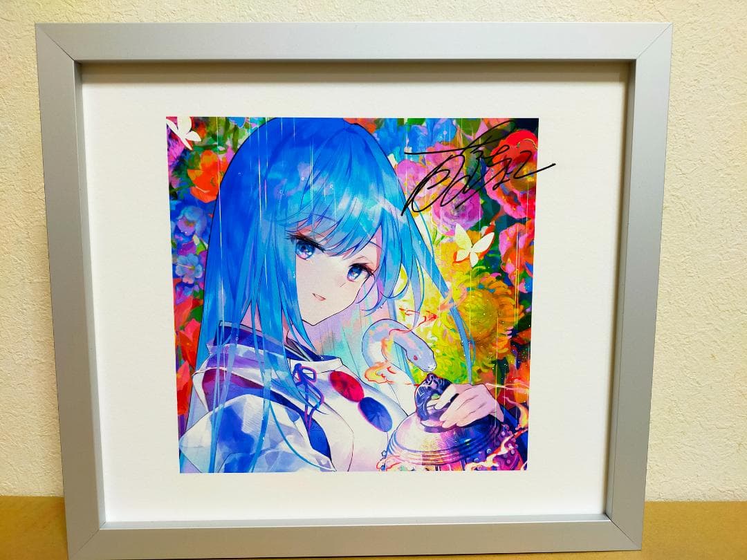 藤ちょこ　直筆サイン入り FaceGlam + ポストカード　白拍子花子　3 藤ちょこ 直筆サイン入り FaceGlam + ポストカード 白拍子花子 3 藤