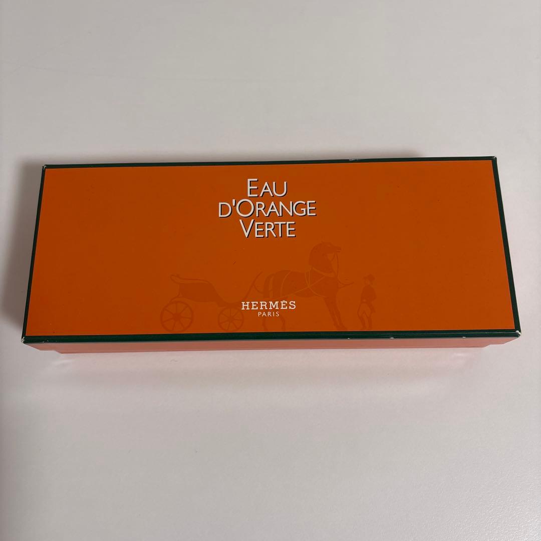 未使用 HERMES オードランジュ ヴェルト ソープ セット - メルカリ