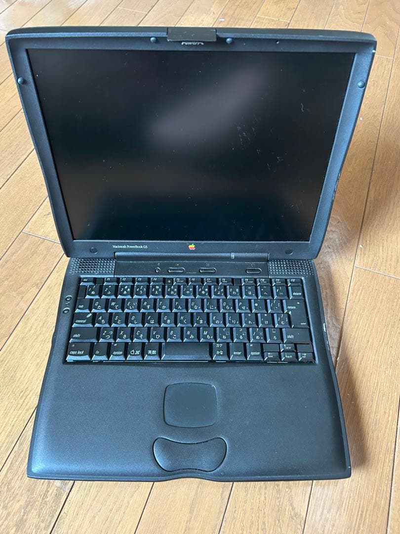 【ジャンク】Apple Power Book G3シリーズM4753 Macintosh PowerBook G3 M4753 128MB RAM, 2GB HD, CD Drive, OS 8.6