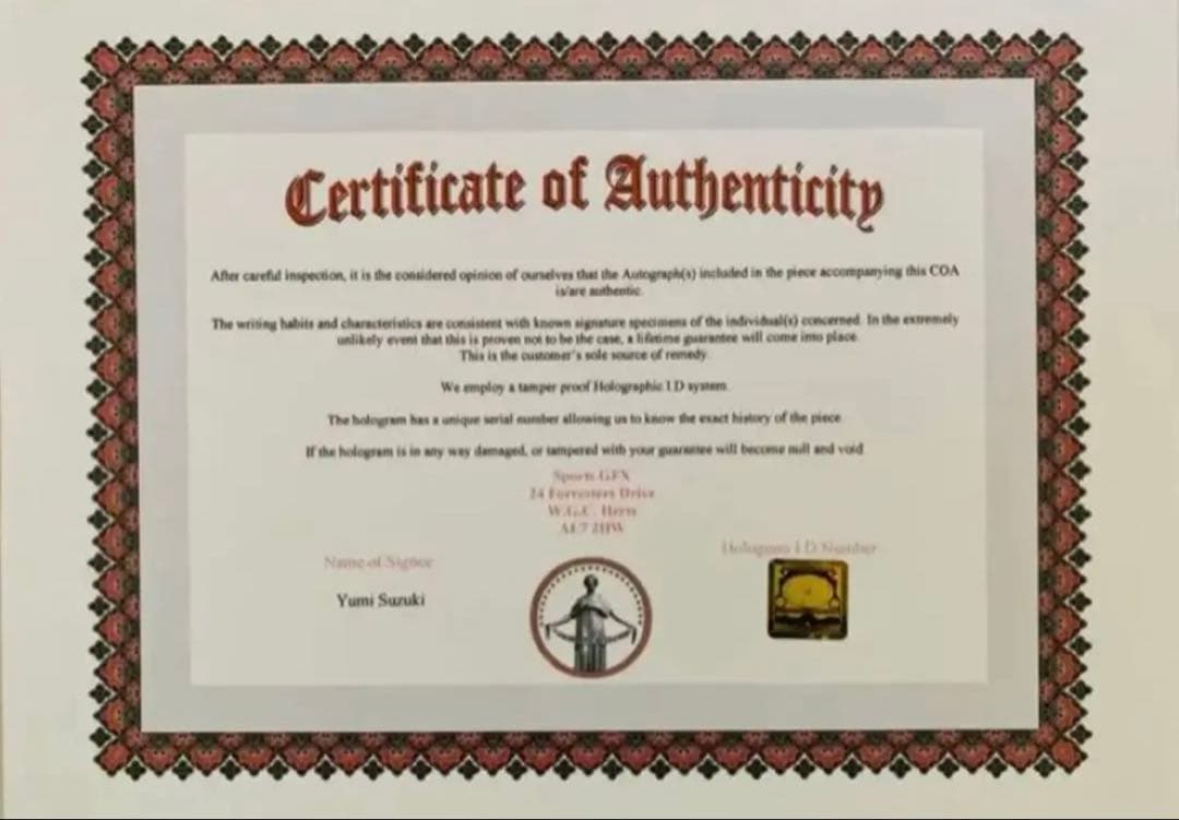 直筆サイン付き写真 ロコ•ソラーレ4選手 藤澤五月 吉田知那美ほか証明