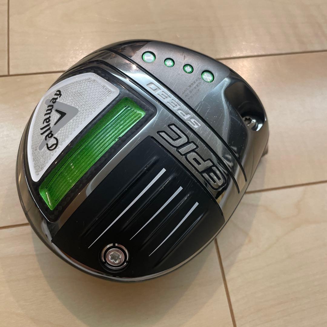 Callaway Epic Speed ドライバーヘッド9'のみ美品 HC付 - メルカリ