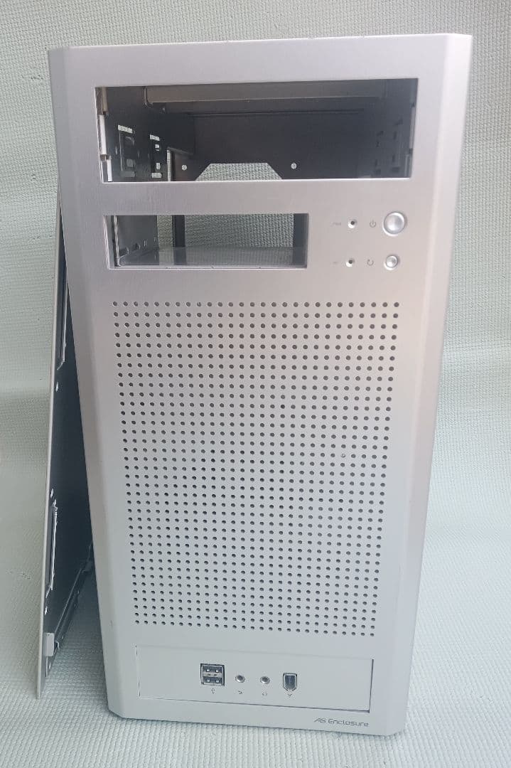 Abee AS Enclosure D1 ミニタワーPCケース アルミ シルバー アビー、同社初のmicro ATXアルミPCケース「AS Enclosure D1」発売