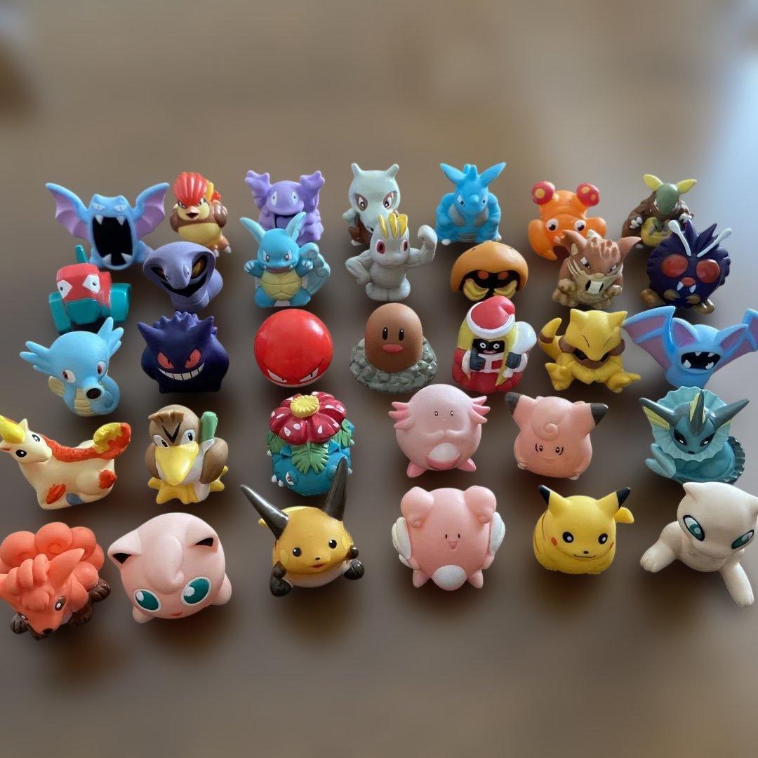 ポケモン　指人形 ソフビ　33個セット ポケモンキッズ 19体セット 指人形 ポケットモンスター まとめ売り