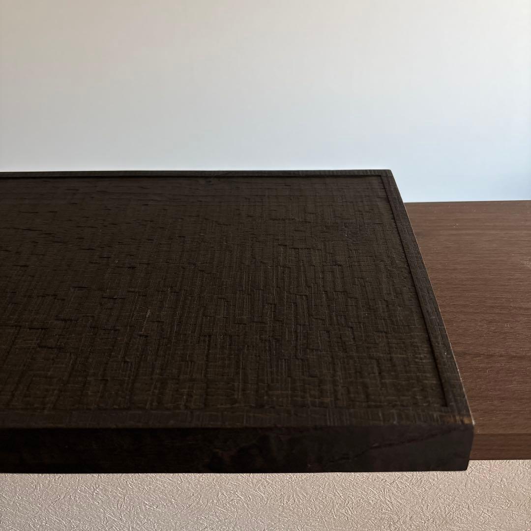 木工作家 豊田豪史さん◻️角盆 ◻️新品未使用