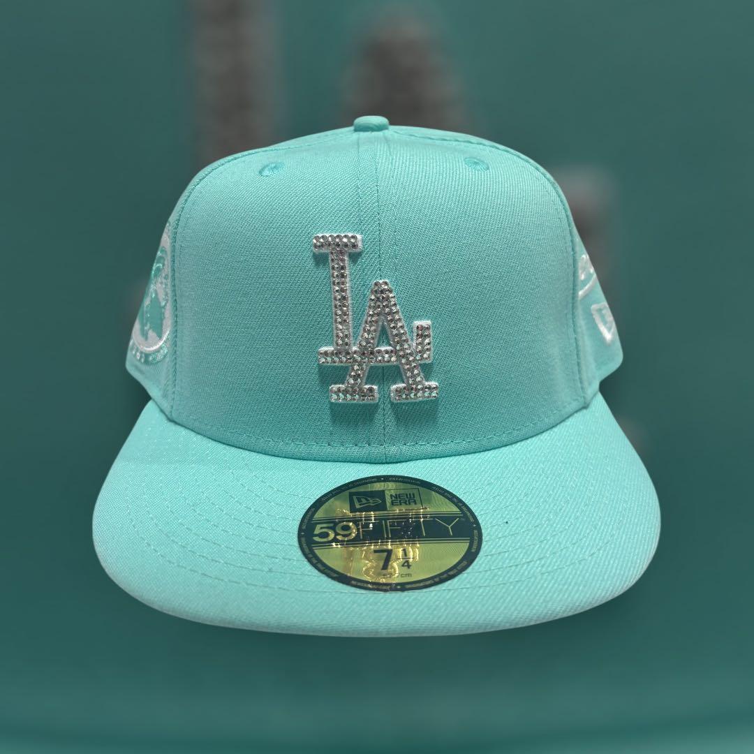 極希少　newera ターコイズブルー　ジュエリーカスタム　1/4 楽天市場】ターコイズ ブルー（帽子｜バッグ・小物・ブランド雑貨）の通販