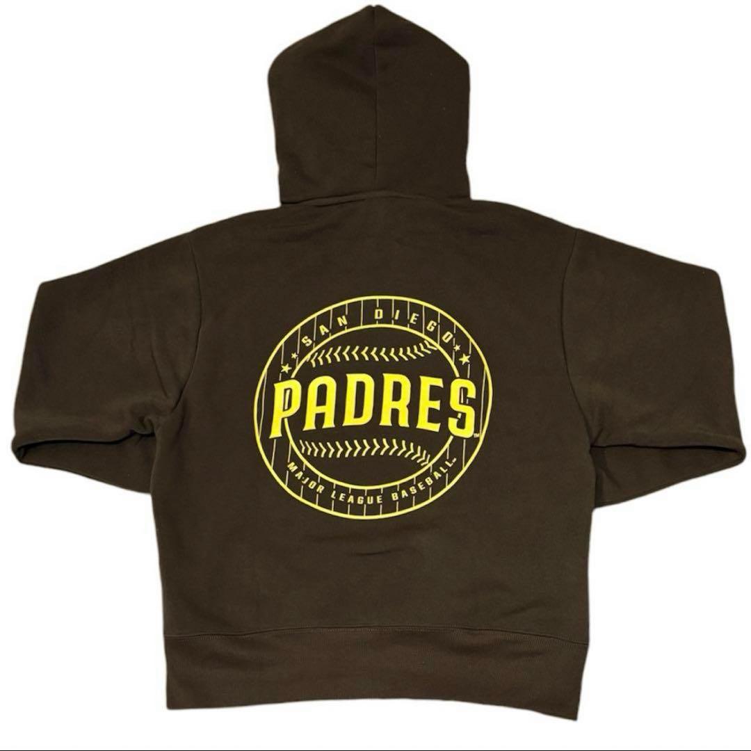 最速流行MLB公式パドレスSDロゴ刺繍パーカーダルビッシュ有タチィスjr