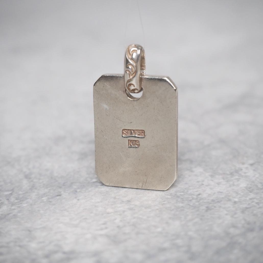 ARIZONA FREEDOM K18コンビ 太陽神 プレートネックレス 肉厚 - メルカリ