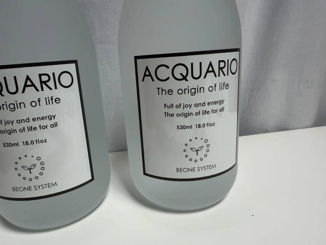 KK/12.27/10 ▶︎アクアーリオ　530ml 2本セット