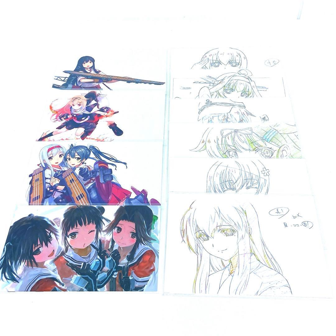 艦隊これくしょん 艦これ 特典 原画 イラストカード 全種類 セット