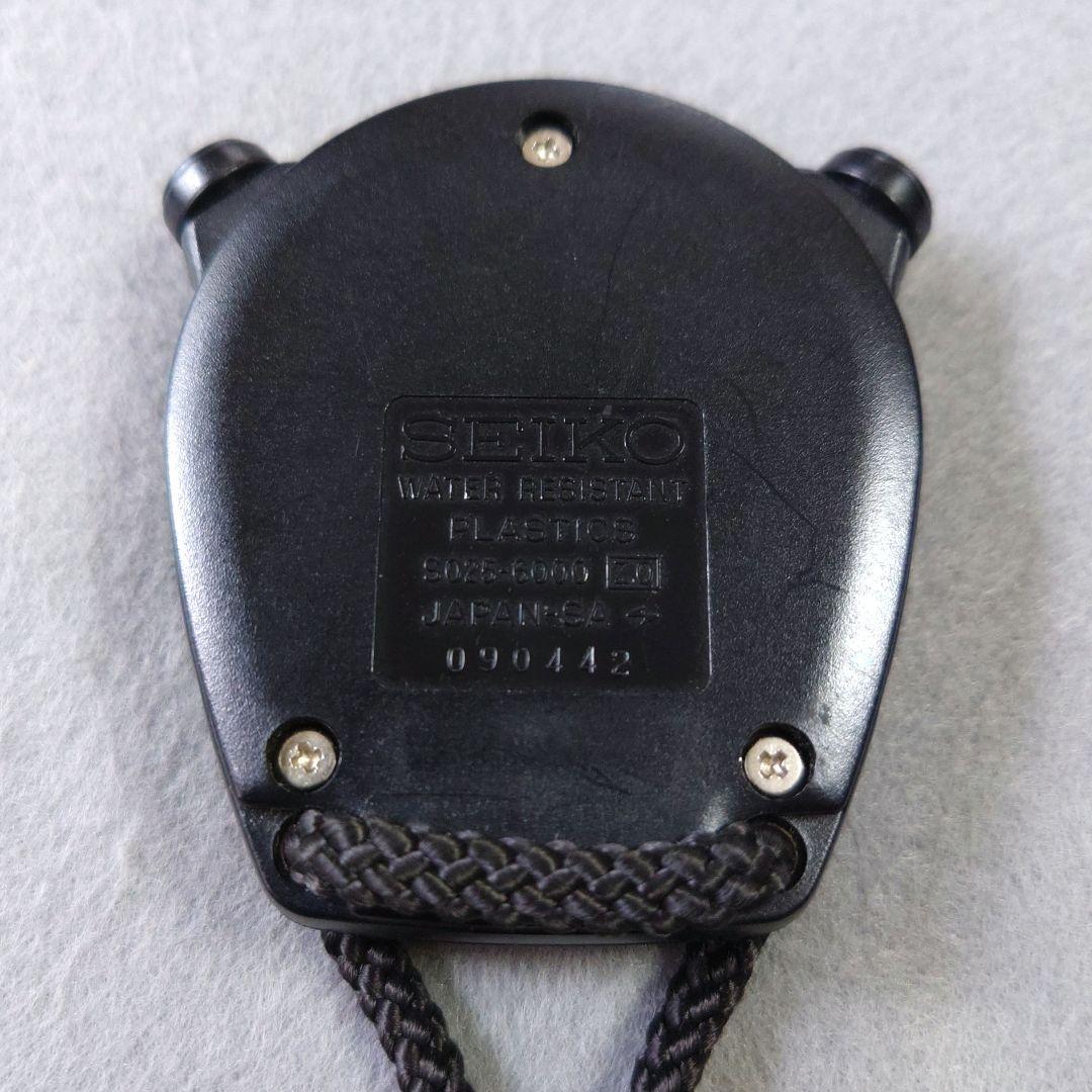 SEIKO セイコー 防水デジタル ソーラーストップウォッチ S025-6000