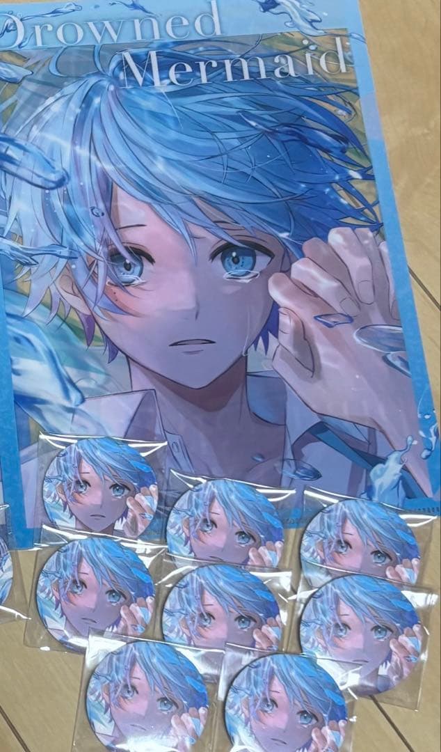 Drowned Mermaid いれいす If -hotoke- 缶バ ファイル - メルカリ