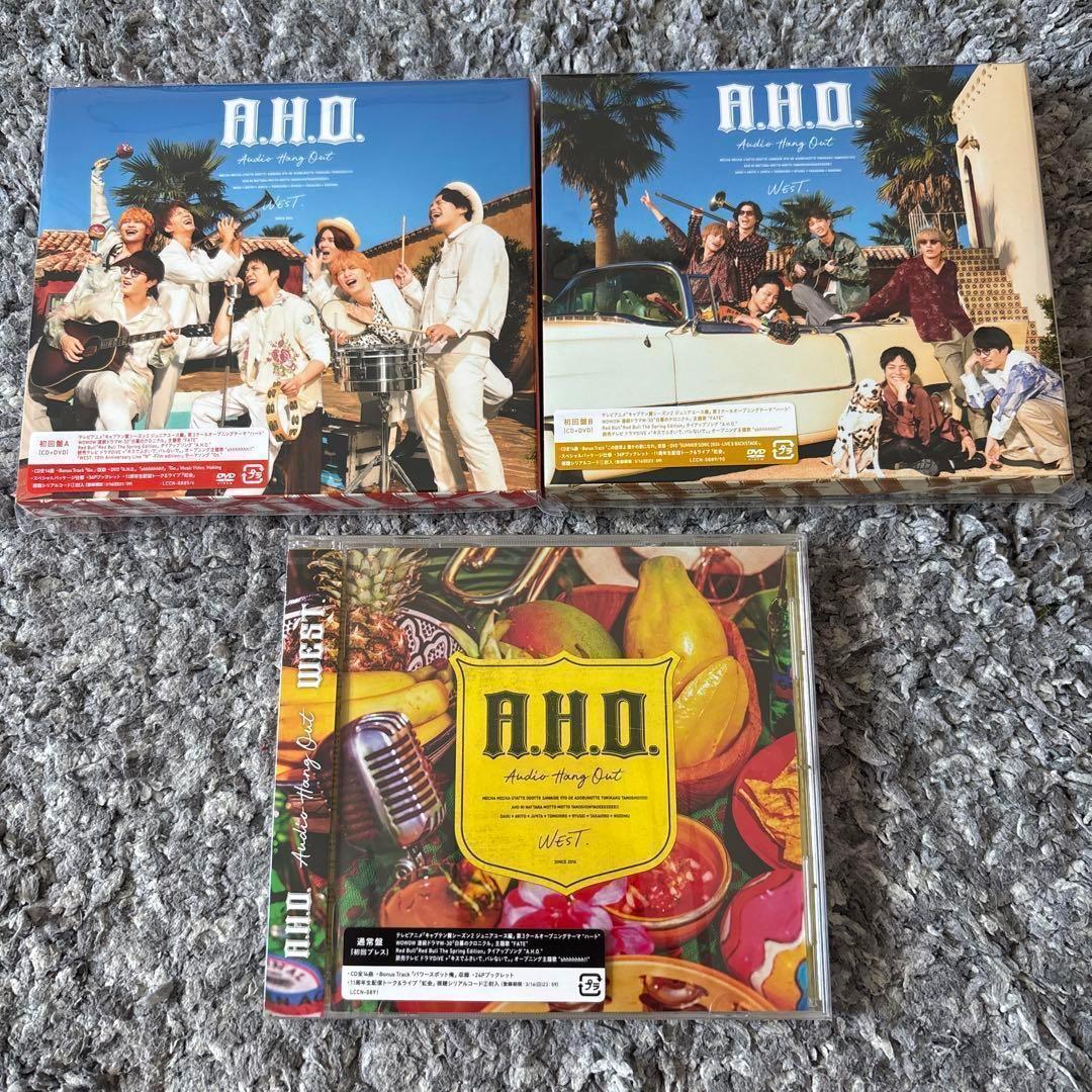 A.H.O. WEST. アルバム 3形態セット DVD 特典つき - メルカリ