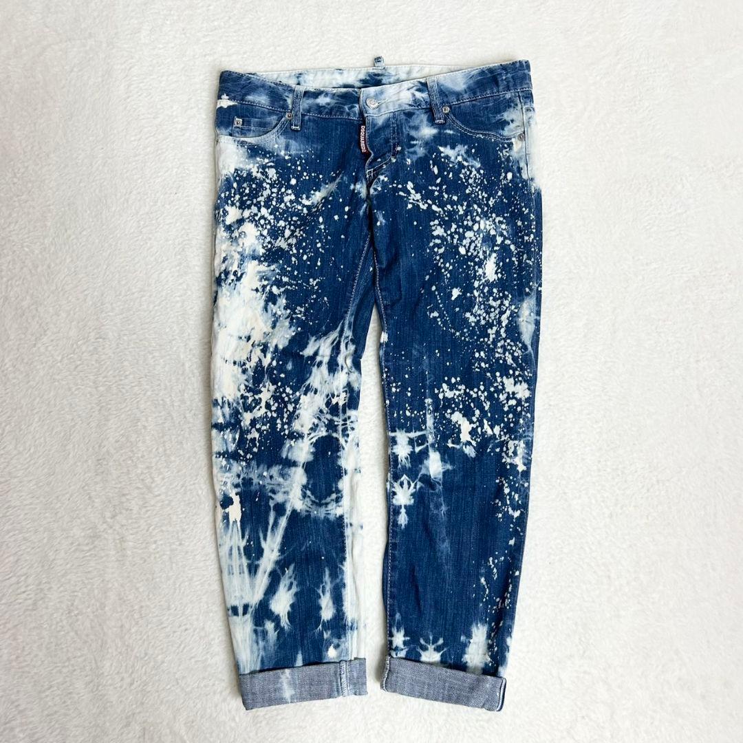 DSQUARED2 ディースクエアード ジーンズ デニムジーパン ペイント