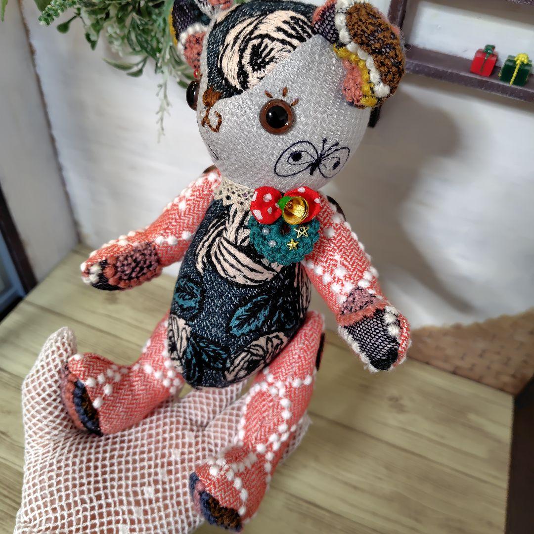 ミナペルホネン＊ハンドメイド＊ぬいぐるみ＊テディベア＊70