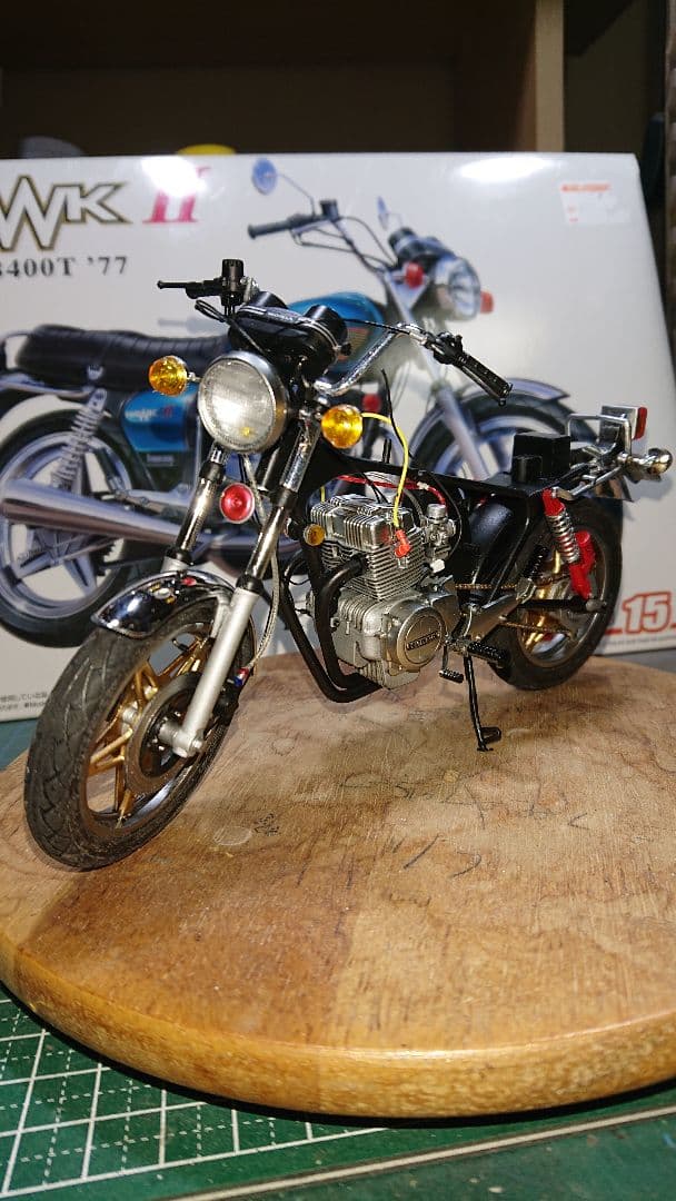 アオシマHONDA CB400T (改)タミヤ ハセガワ フジミ - メルカリ