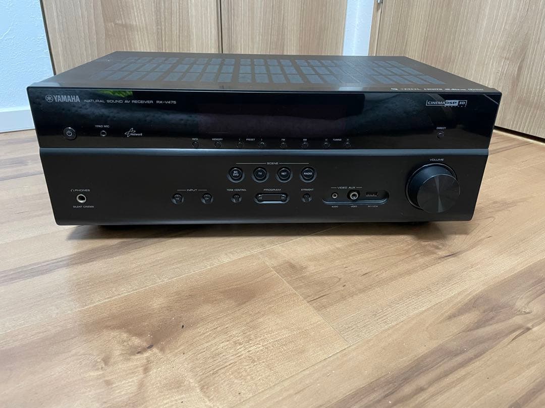 ヤマハ AVレシーバー 5.1ch Airplay/RX-V475 リモコン付き