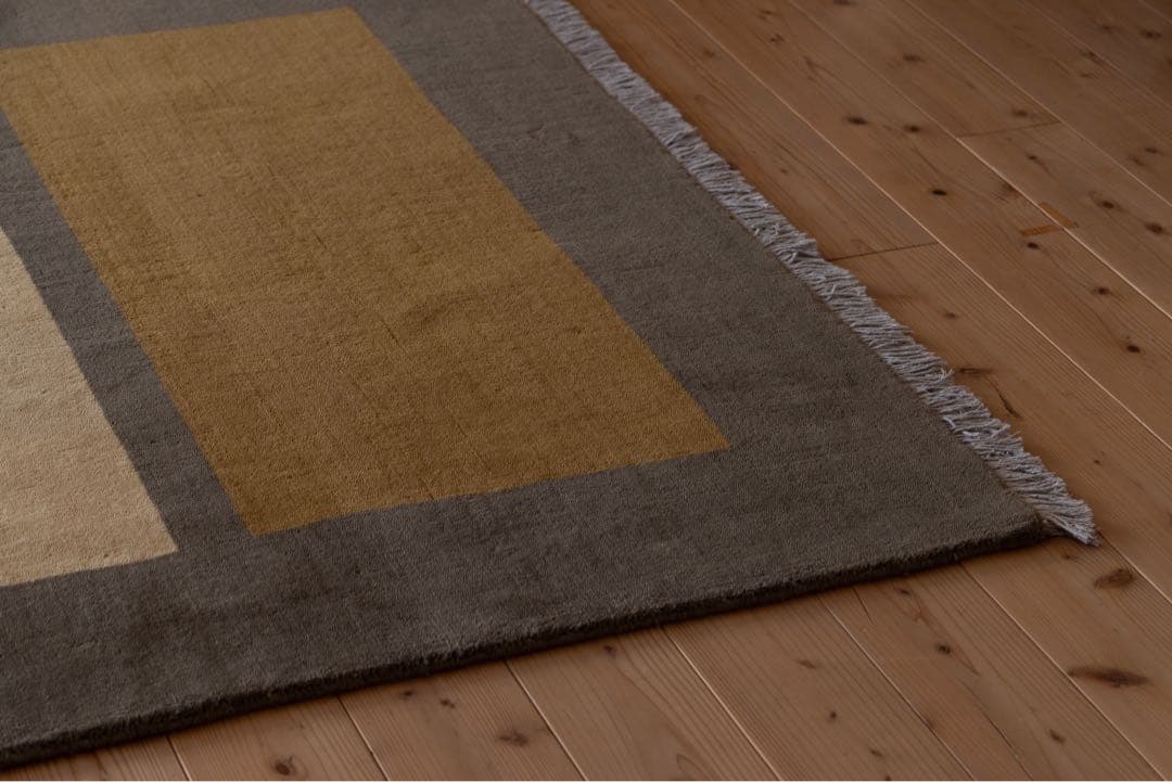 ギャッベ 150×200 a.depecheオリジナル ウール ラグ - メルカリ