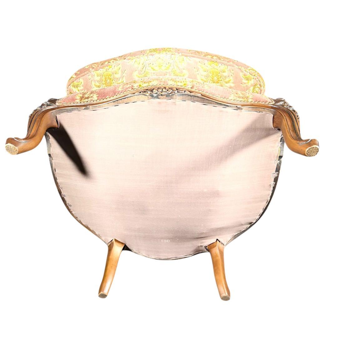 HR385 カリモク DOMANI ルイ15世 ロココ調 猫足 シングル