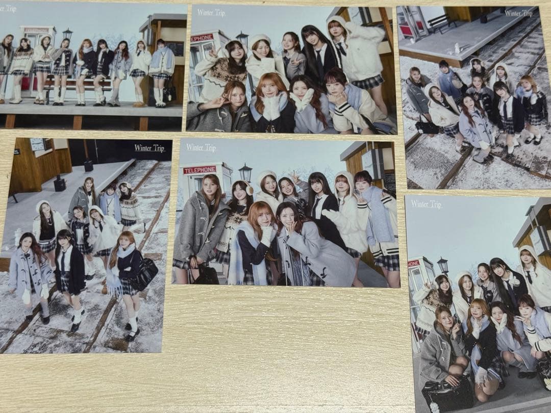 NiziU】POPUP Winter Trip ラントレ オール6種セット - メルカリ