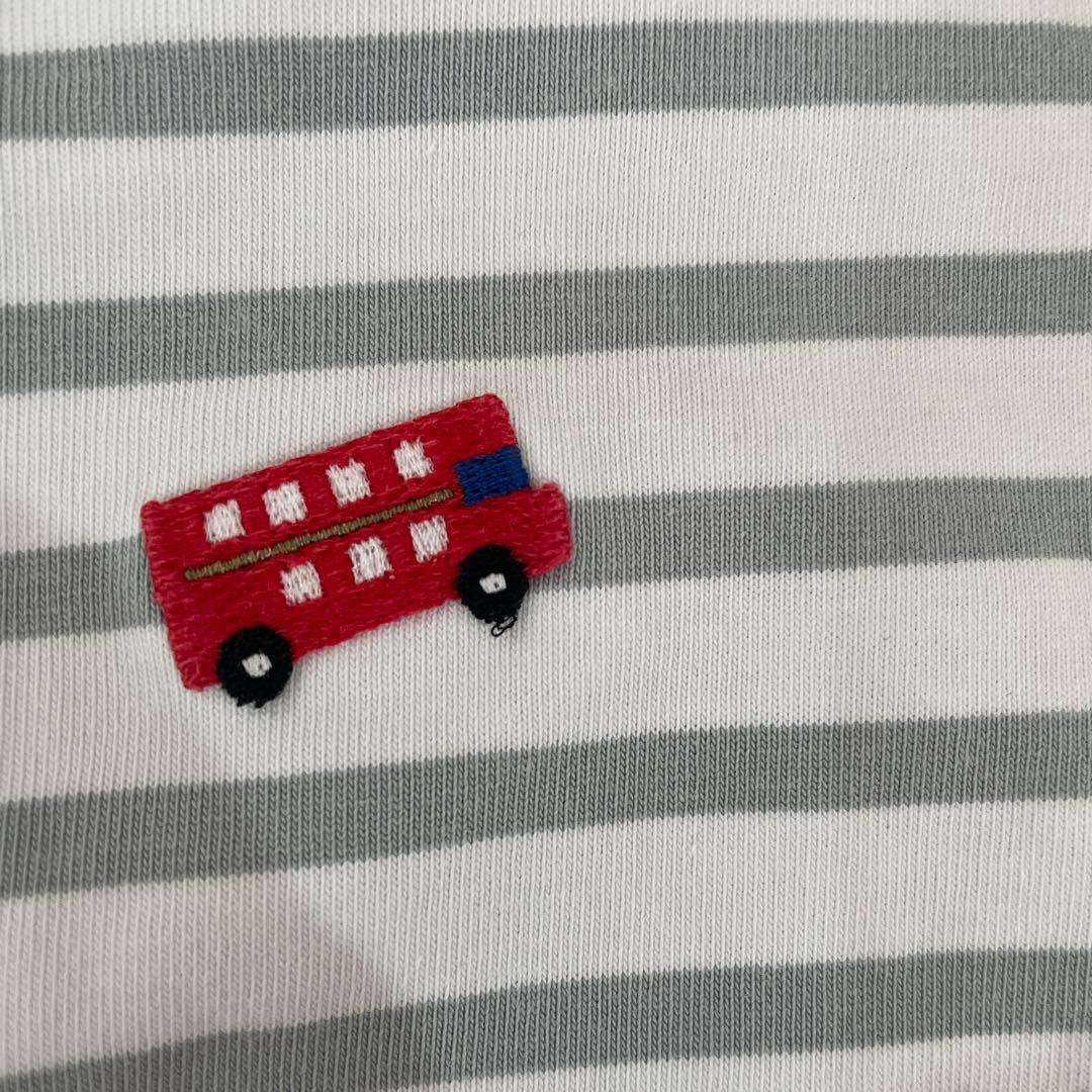 Familiar ロンドン柄ロンT 90サイズ - メルカリ