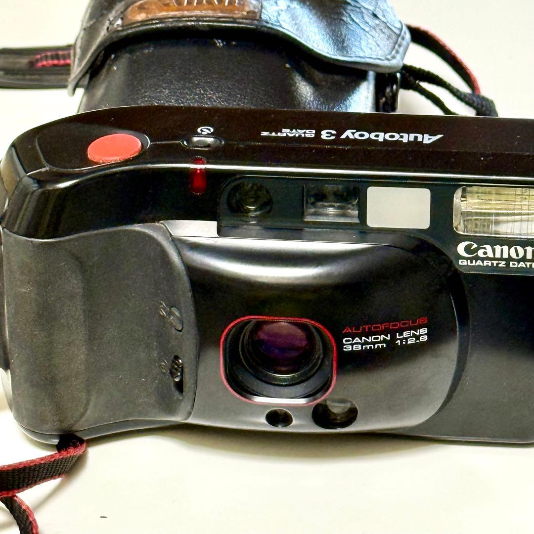 Canon Autoboy 3 コンパクトカメラ ケース付きジャンク - メルカリ