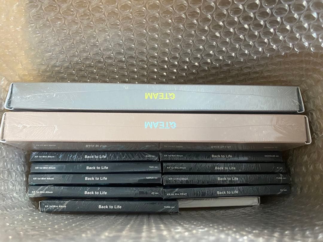 &TEAM Back to Life 12形態 ユニバ特典 weverseトレカ - メルカリ