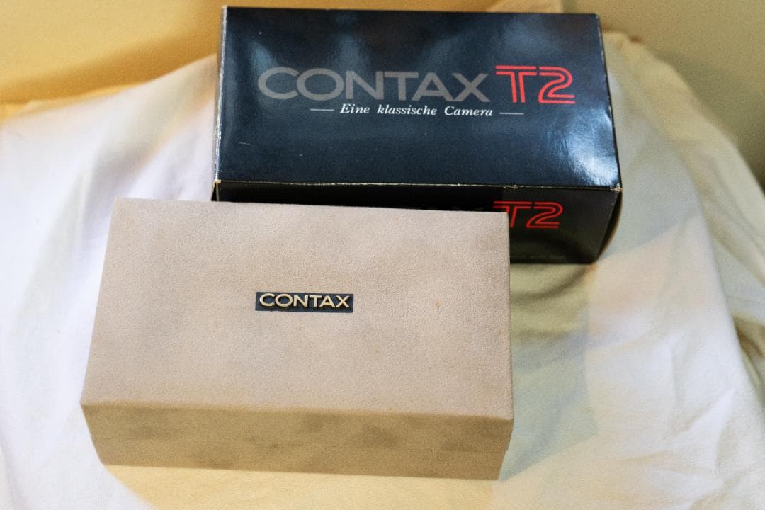 CONTAX T2 ケース 元箱 ストラップ 説明書 動作確認書 セット - メルカリ