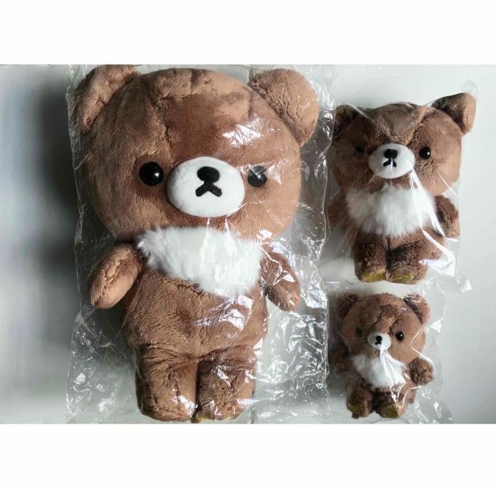 【新品】サンエックス リラックマ チャイロイコグマ ぬいぐるみ 3点セット リラックマ - 【限定】ゲーミングぬいぐるみセット（コリラックマ