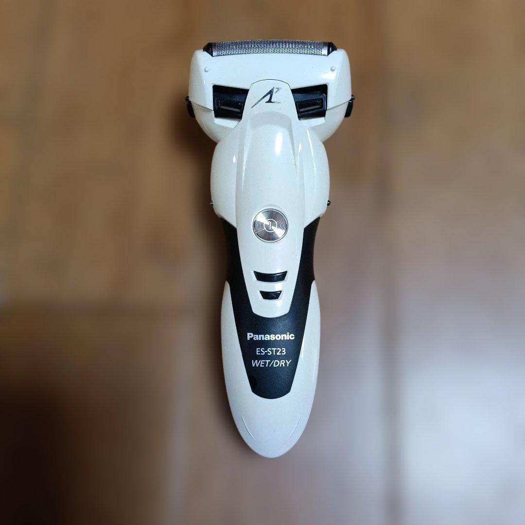 PanasonicES-ST23ラムダッシュメンズシェーバー充電器 箱 取説あり