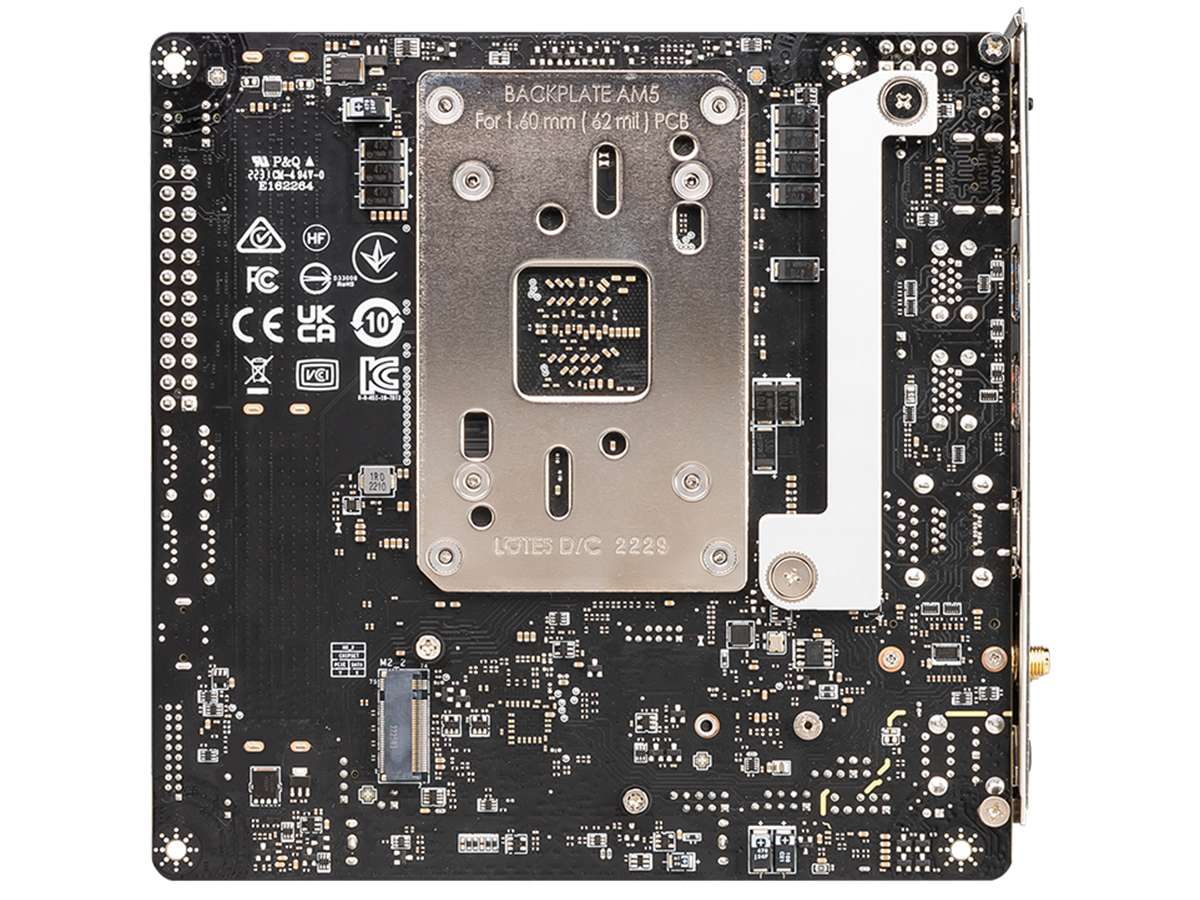 mini-itx.com: MSI MPG B650I EDGE WIFI motherboard