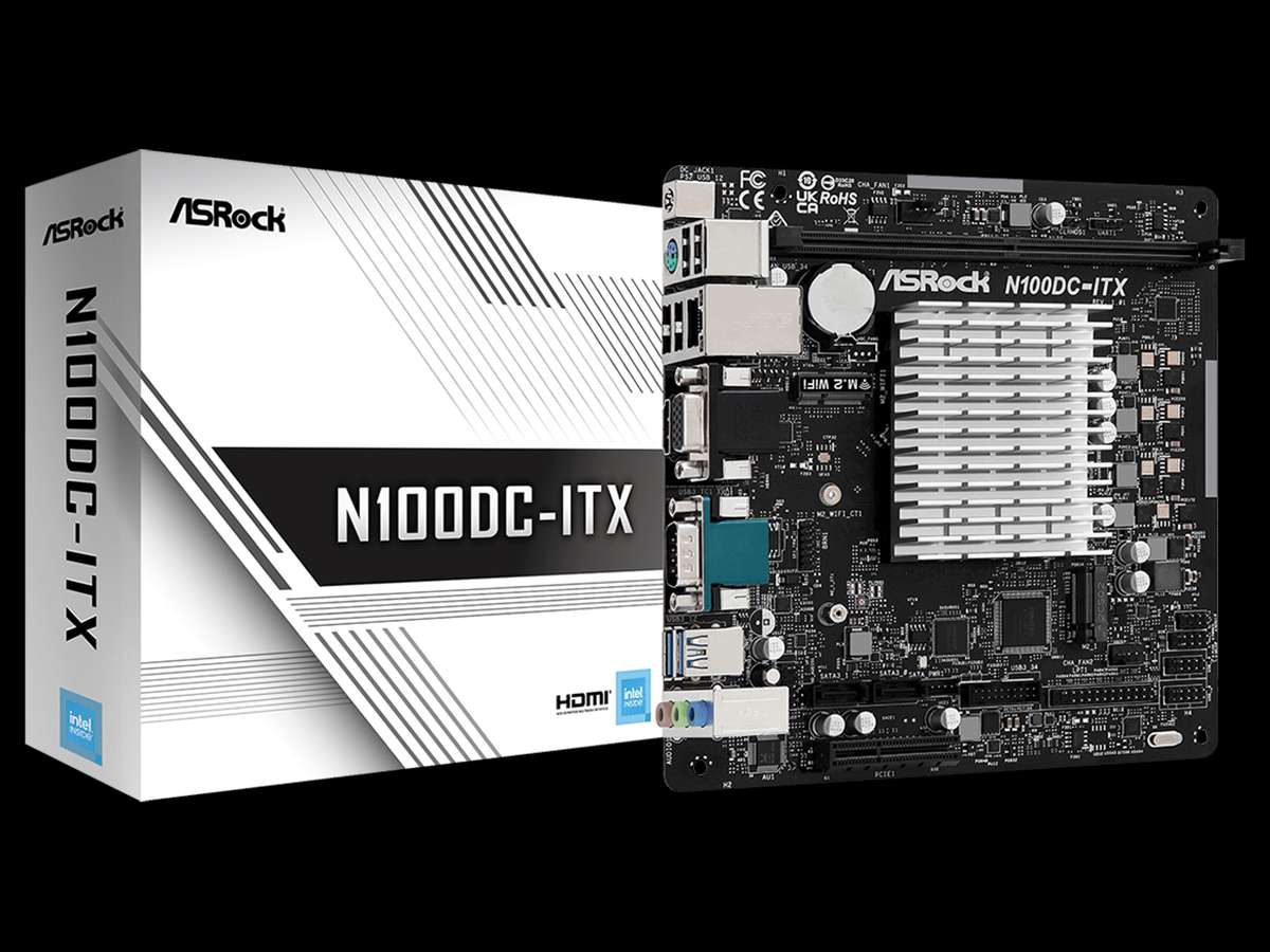 mini-itx.com: ASRock N100DC-ITX motherboard