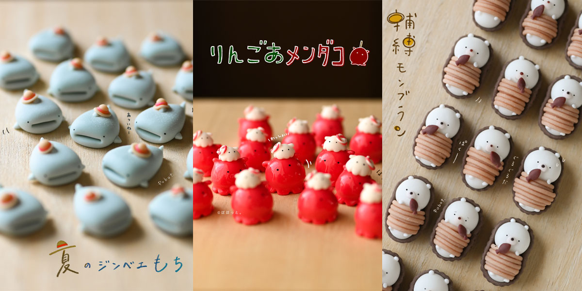 粘土作家 ぽぼっと。さん「自分らしさ」をこねて生まれた、優しくて