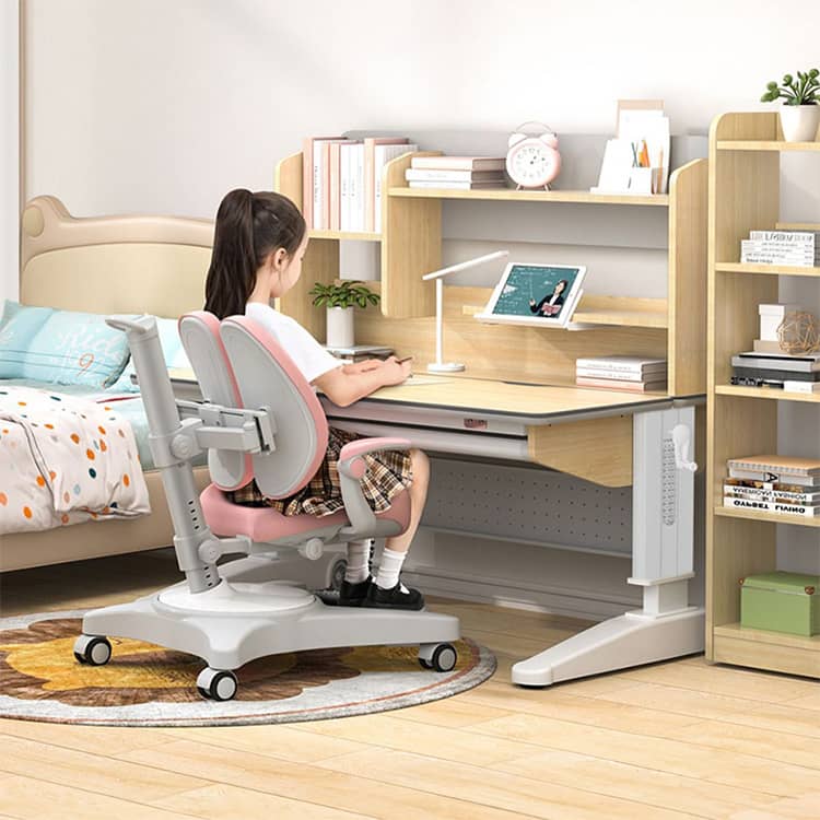 勉強デスク 学習机 デスク 天板の角度は調整できる 子供 キャスター