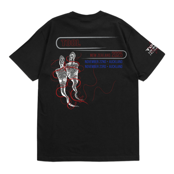 Tool - 2025 New Zealand Tour Event T-Shirt | Tool Band Store