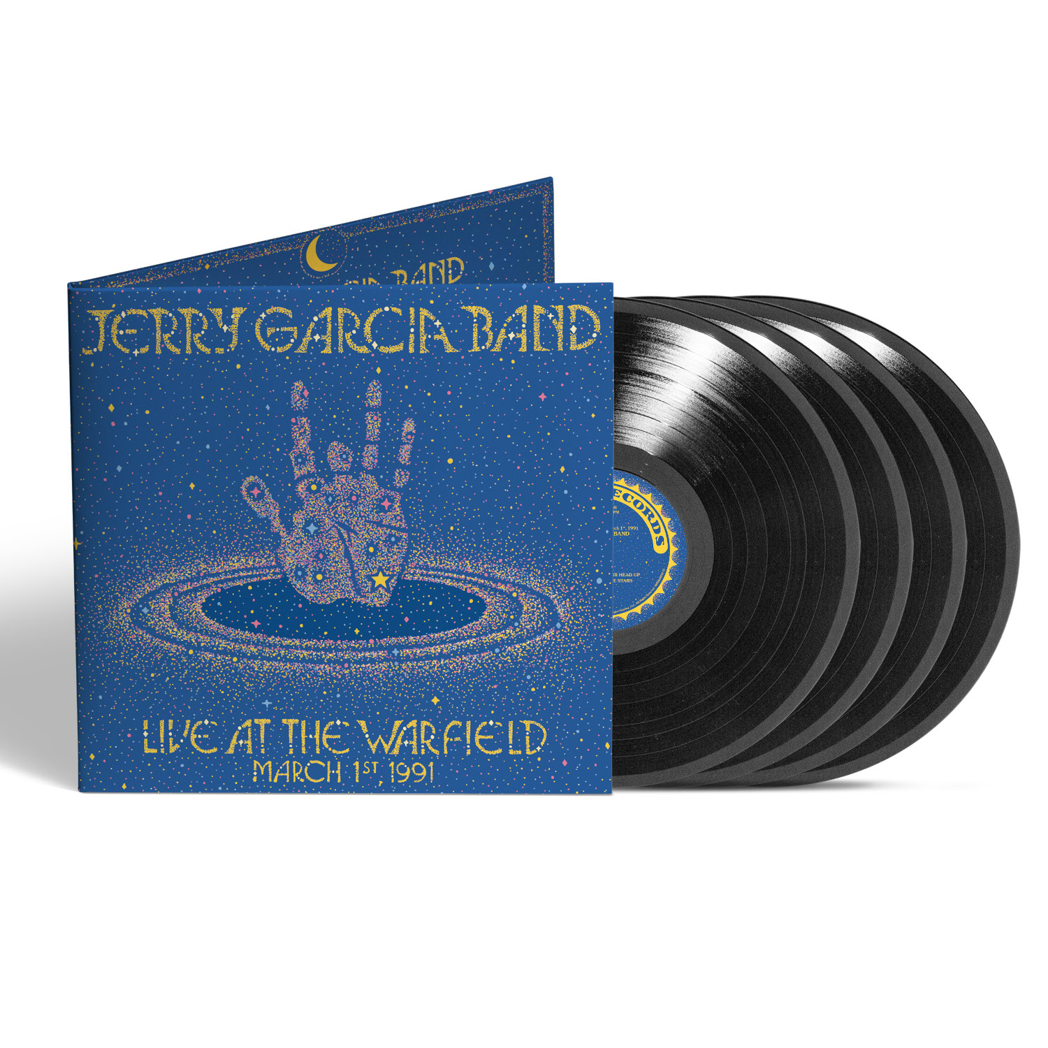 Live at The Warfield: March 1st, 1991 4xLP | Shop the Jerry Garcia